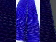 Lustre Led en verre d'art de mode moderne personnalisé, pendentif décoratif clair ambre