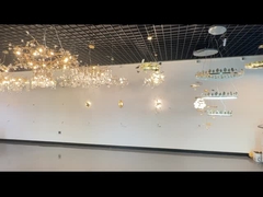 lustre pendant en cristal vendant en gros et adapter aux besoins du client