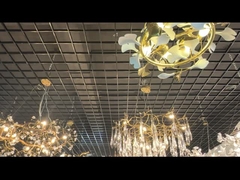 usine pendante à extrémité élevé d'éclairage de lustre
