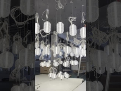 Grand lustre personnalisé de diamètre 2,5 m