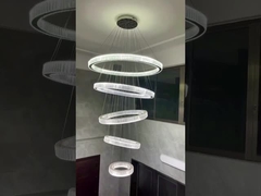Lumière de pendentif personnalisée moderne à l' éclair