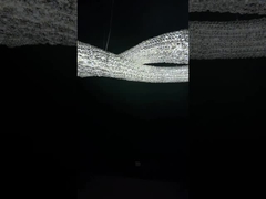 Hôtel cinq étoiles, hall Crystal Chandelier