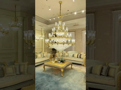 chandeliers de foyer modernes