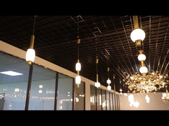 Lumières pendantes de lustre