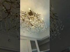 Économie d'énergie de l'appareil d'éclairage de lustre de branche d'arbre de simplicité G9