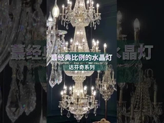 Saleté de Crystal Candle Chandelier Lamp Waterproof de plafond de LED E14 résistante