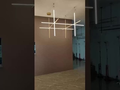 Restaurant Hôtel Villa Rustique Matériau en aluminium Lumières en suspension