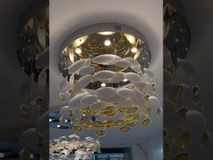 Lustre à œufs de dragon Lustre à œufs d'or