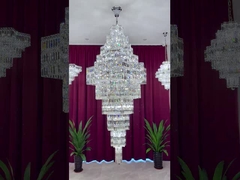 Département des ventes table de sable perles de cristal vestiaire de tissu lustre sur mesure hôtel villa centre commercial dup