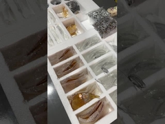 Hôtels personnalisés Grands Lustres Modernes de Luxe en Anneau Suspensions Lumineuses Lampes Grand Éclairage Lustre en Cristal