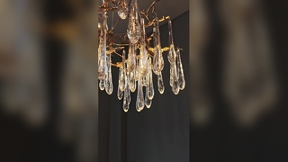 Lustre Cristal E14 : Éclairez 10m2