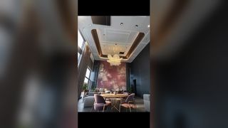 Chandeliers artistiques haut de gamme pour les expositions d'art
