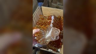 Lustres américains à hauts plafonds, lustre en cristal avec goutte d'eau, personnalisation