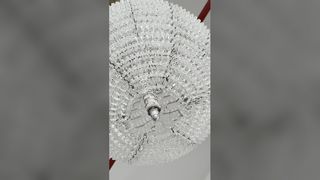 Lampe suspendue boule d'îlot de cuisine au design contemporain, petite roche naturelle