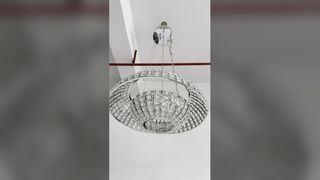 Lumières pendantes modernes de lustre en métal pour le plafond/installation fixée au mur
