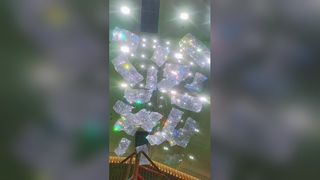 Chandelier à glaçons nordique créatif