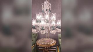 LED E14 plafond cristal bougie lustre lampe étanche résistant à la saleté