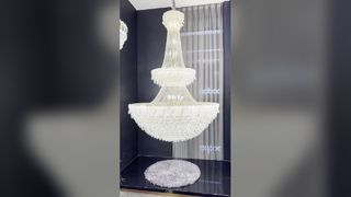 Zhongshan haute qualité moderne rond albâtre ballon salle à manger plâtre lustre nouveau concepteur Long M