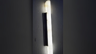 Lampe à suspension cône en albâtre nickel mat