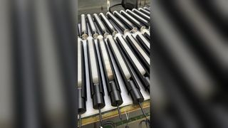 Lustre de luxe en feuille de verre doré