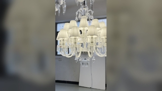 Lustre de mosquée en or de luxe, éclairage islamique personnalisé