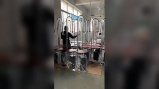 Lustre LED de luxe, éclairage du hall de l'hôtel