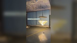 Salon lustre en marbre design chambre salle à manger duplex villa hall lampes