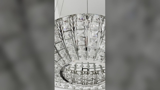 Lustre de luxe en forme de larme pour les hôtels