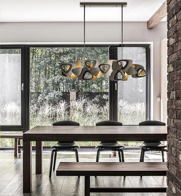 Argent noir moderne de lampes de Ceiling Lights Pendant de concepteur de G9 LED antirouille