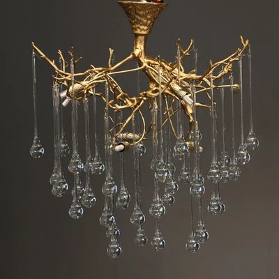 Économie d'énergie de l'appareil d'éclairage de lustre de branche d'arbre de simplicité G9