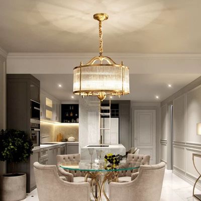 2700k au lustre en verre de tambour de l'espace libre 6500k