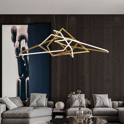 Corrosion moderne d'ODM de la couleur LED de lustre à télécommande titanique de lumière anti
