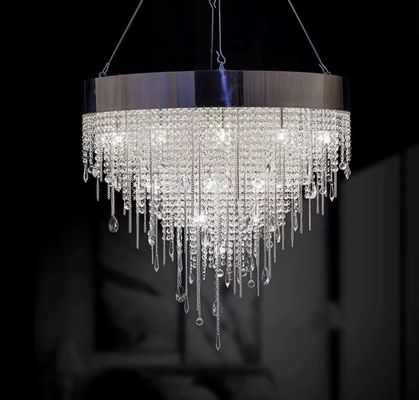 Lumières de pendentif personnalisées transparentes et claires