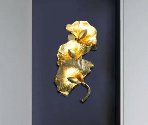 lumières de cuivre modernes d'intérieur en laiton de mur de 19*35*17cm G4 5m2 à 10m2