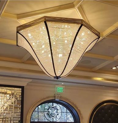 Économie d'énergie de galvanoplastie de lampe de Champagne Gold Creative Customized Pendant
