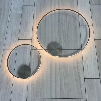 Le pendant fait sur commande allume le lustre mené circulaire moderne AC110V à 240V