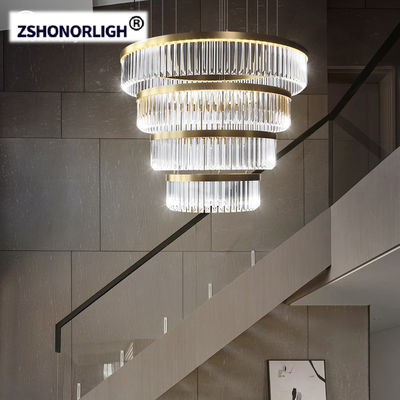 caractéristique réglable moderne de 3000K 4000K Crystal Chandelier With Color Temperature