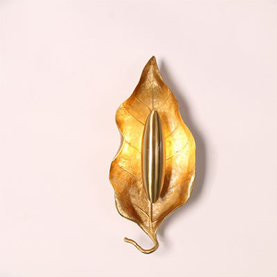 Éclairage moderne de décoration de maison de style contemporain de lumière de mur de feuille