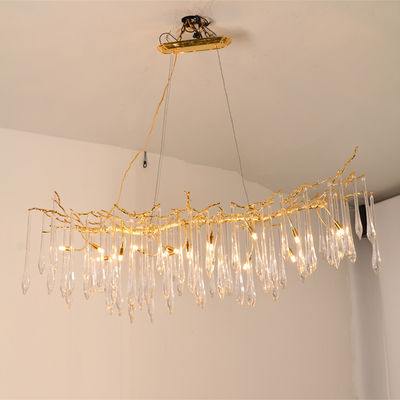 Plafond pendant blanc chaud de lustre monté pour la décoration à la maison