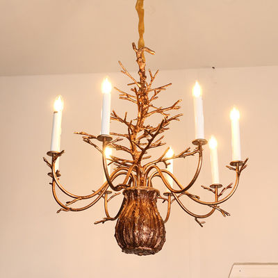 Saleté de Crystal Candle Chandelier Lamp Waterproof de plafond de LED E14 résistante