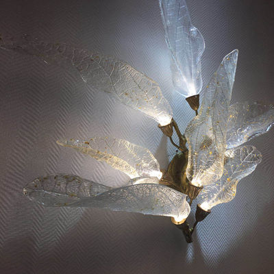 Lampe à paroi moderne à feuille claire Lampe à paroi LED 110 - 240V