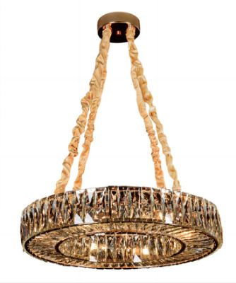 Personnalisation économiseuse d'énergie de Smokey Gray Contemporary Crystal Chandelier Supports