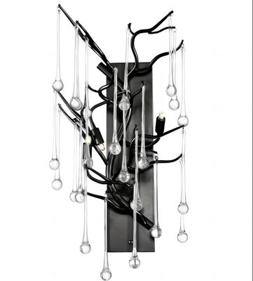K9 espace libre Crystal Drop Metal Wall Sconce L280*W220*H460