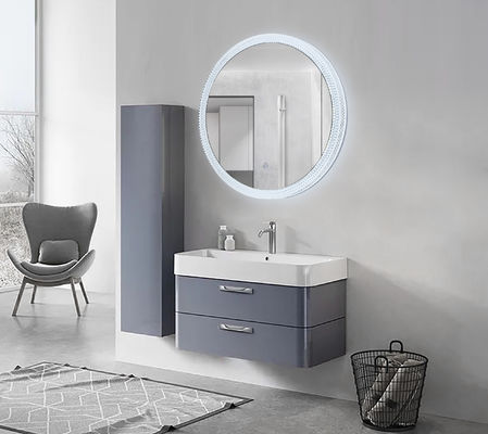Lumière acrylique 6500K 24W de miroir de salle de bains du fer LED de cadre