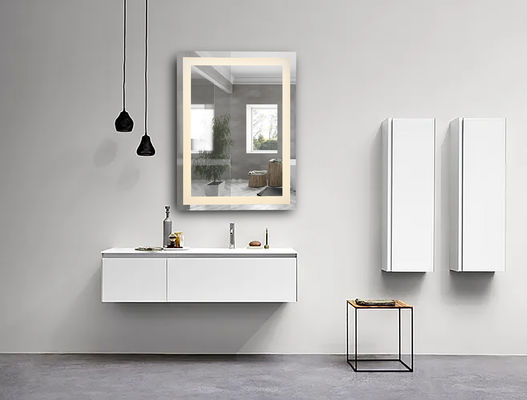 Lumière fixée au mur 700X900mm de miroir de LED 600X800mm pour la salle de bains