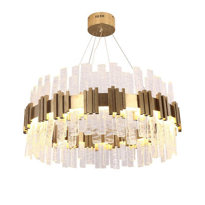Chandelier de restaurant suspendu en verre 40W / 50W pour chambre