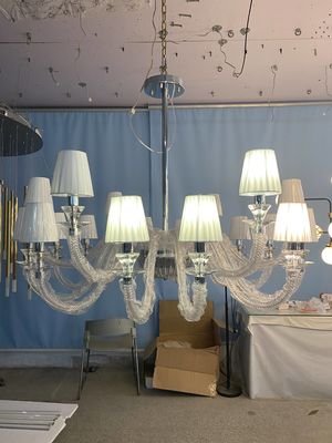 Custom OEM ODM Lustre à cristaux clairs Style classique et populaire