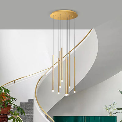 Chandelier suspendu en or ou noir