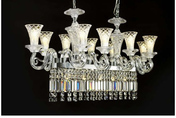 Lumière de cristal classique de luxe
