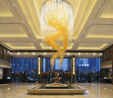 Lumières suspendues de luxe de haute performance pour les hôtels cinq étoiles